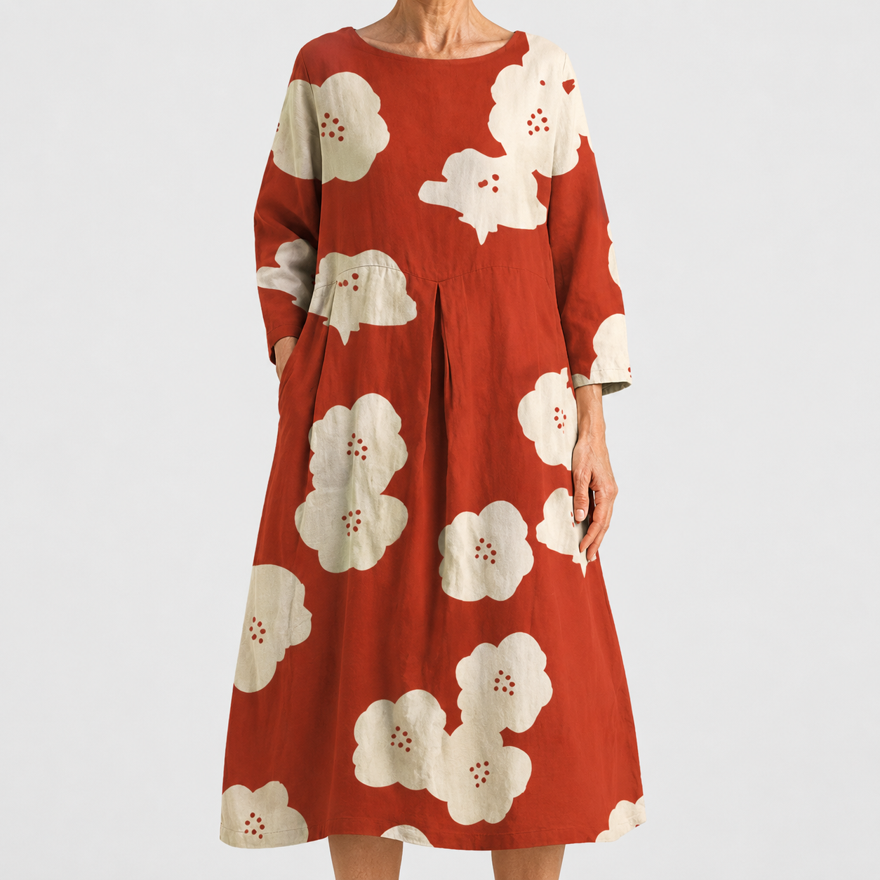 Vestido Rosalia Floral de Confort Natural