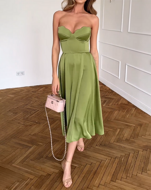 Liora™ | Elegante Vestido Midi Sin Mangas