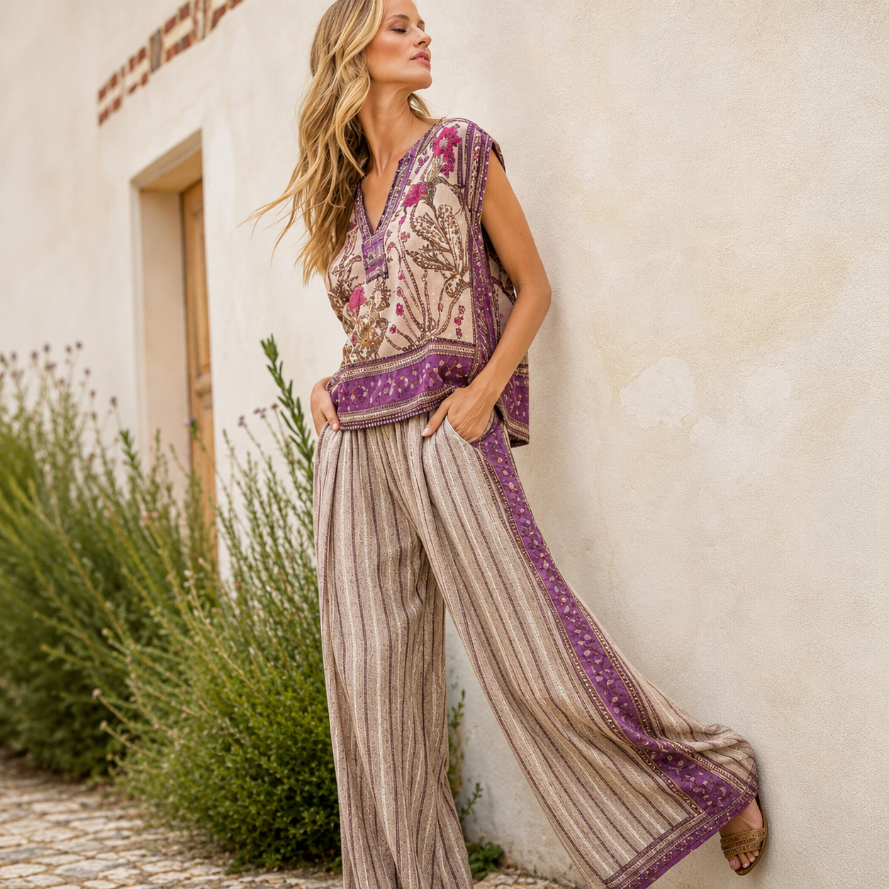 Conjunto de Playa Duna Lavanda