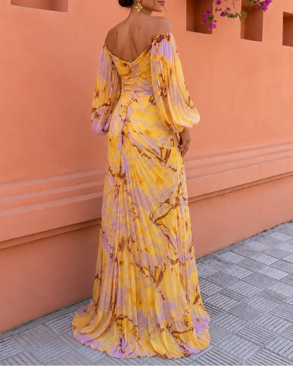 GREGORA | Vestido Largo Floral