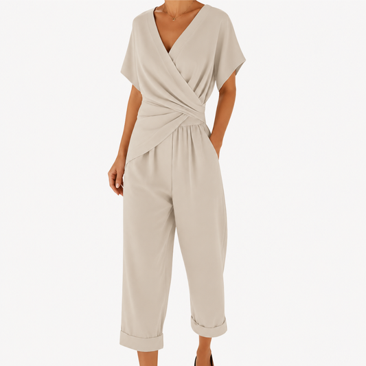 Conjunto Elegante de Dos Piezas