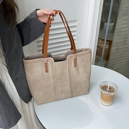 Carla | Tote Bag de Cuero Sintético Mujer Shopper Grande