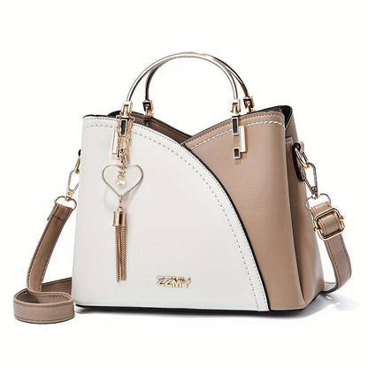 Elena | Bolso de Mano Mujer Asa Superior Dorada
