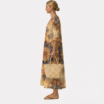 Dora™ | Vestido Floral Elegancia Natural