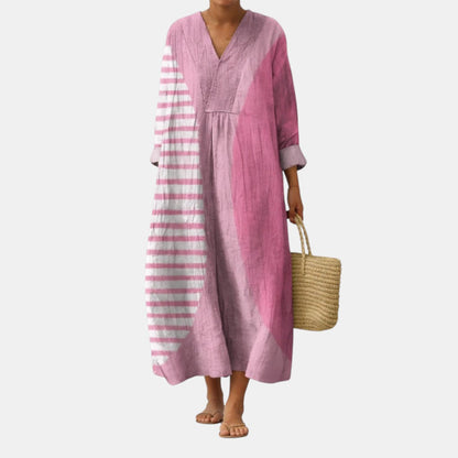 Maya™ | Vestido Abstracto Moderno